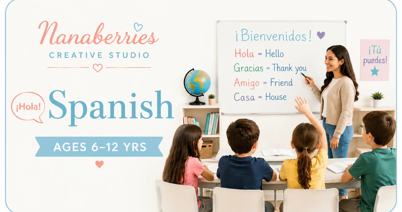 SPANISH (Ages 6-12) M & Th 5PM- SAN JOSE
