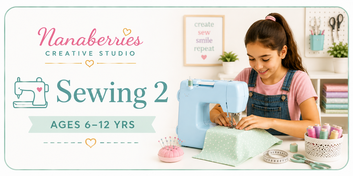 Sewing 2 * (Ages 8-17) SUN 5:30PM – SAN JOSE