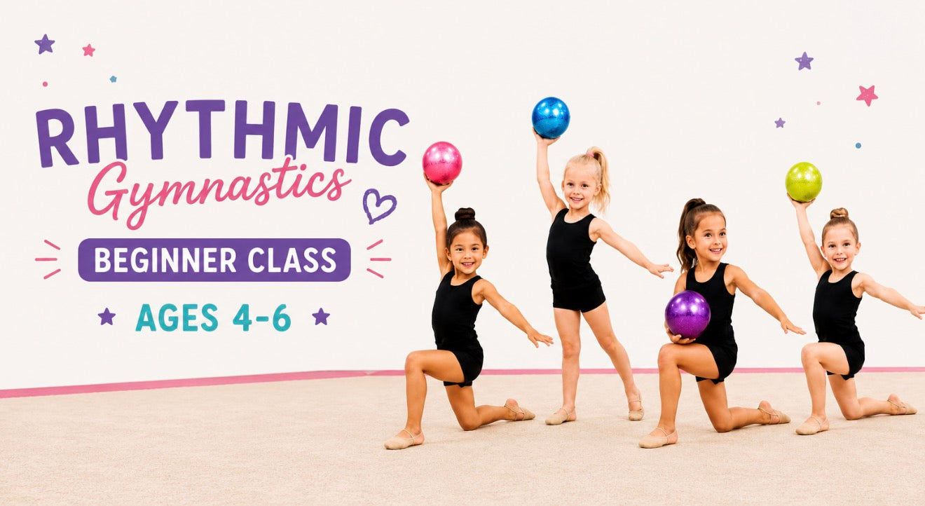 Rhythmic Gymnastics (4-6yrs)- SAT 10:30AM