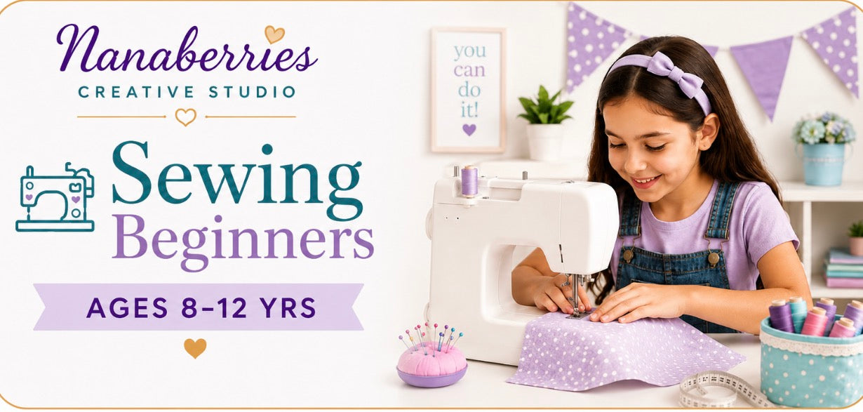 Sewing 1 (Ages 8-12) SAT 11AM