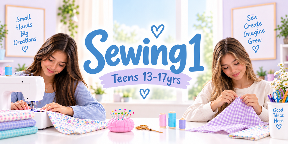 Sewing 1 Teens (Ages 13-17)
