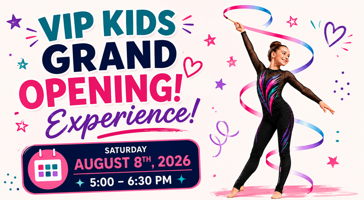 Grand Opening Kids' VIP Experience (6-12yrs) SAT August 8th 5:00PM