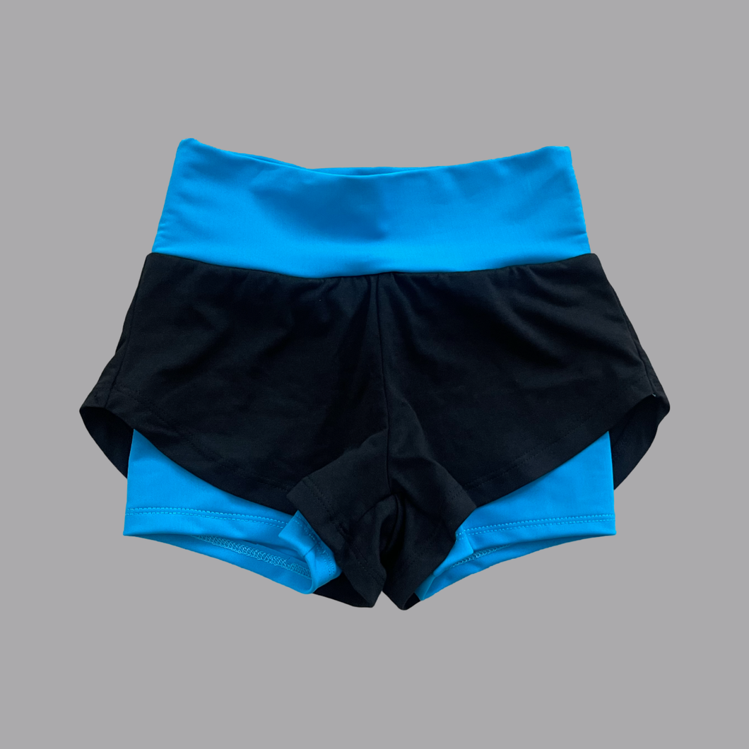 Double Shorts Turquoise