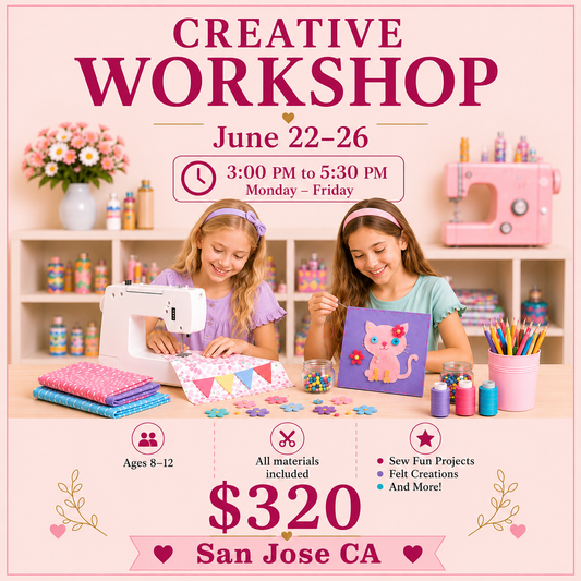 Creative Workshop June 22-26 SAN JOSE
