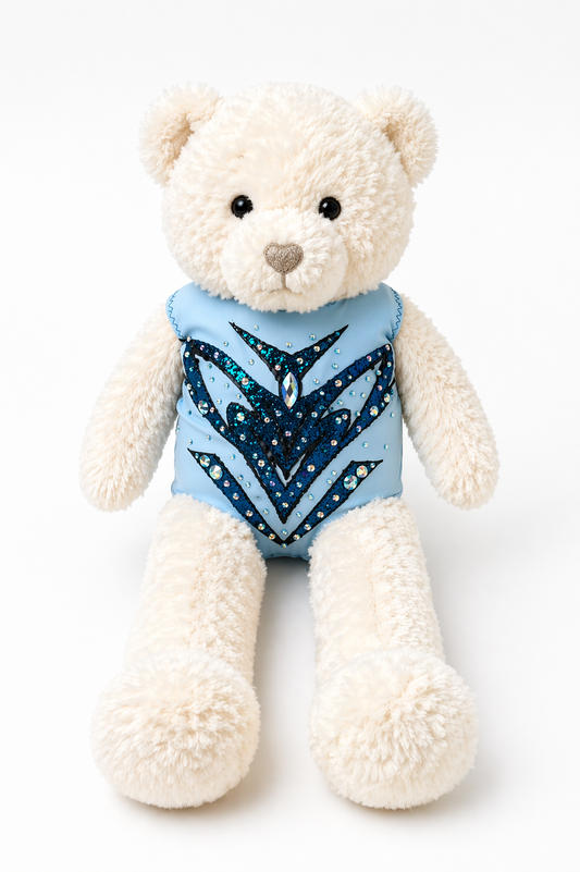 Crystal Elite Teddy Bear – Sapphire Edition
