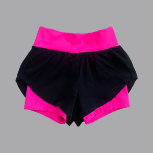 Double Shorts Hot Pink