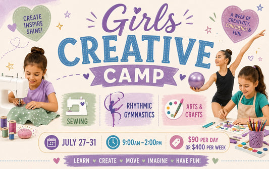 Girls Creative Camp - Ages 6-12, July 27-31 TRACY $90 per day