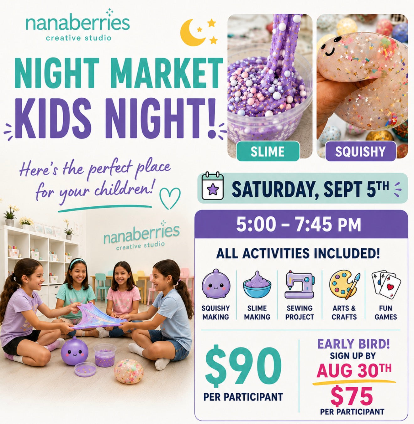 Night Market - Kids Night