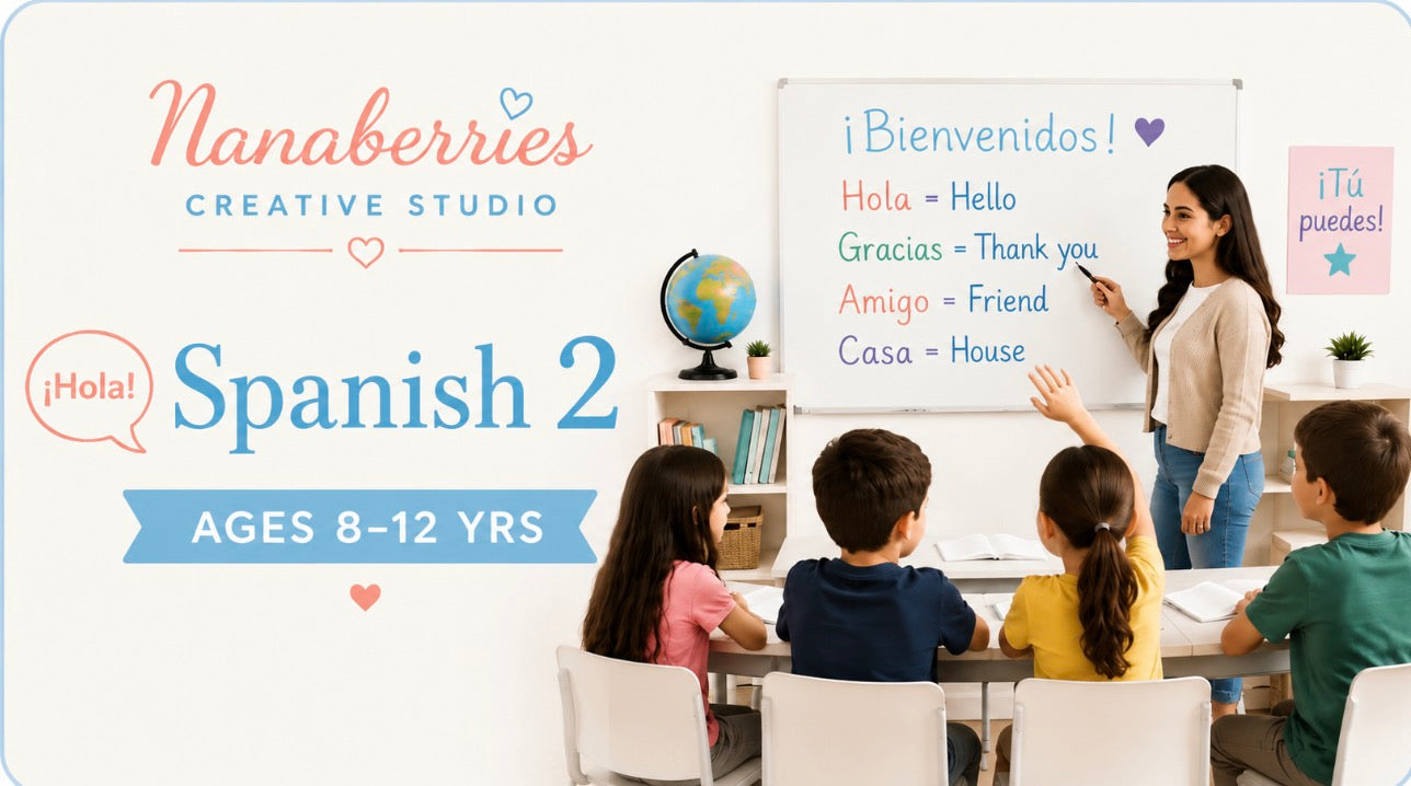 Spanish 2 (Ages 8-12) - MON/THU 7PM – SAN JOSE Needs Approval