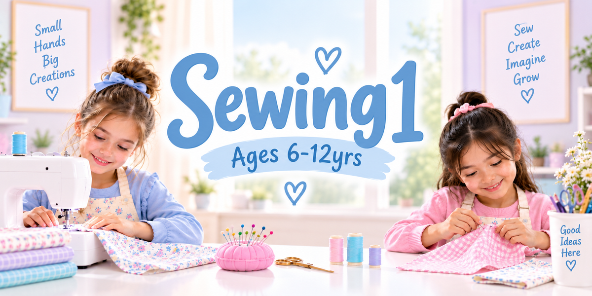 Sewing 1 (Ages 6-12)