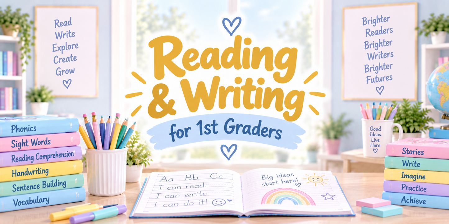 Reading/Writing 1st GRADE -THU 10:45-11:30AM
