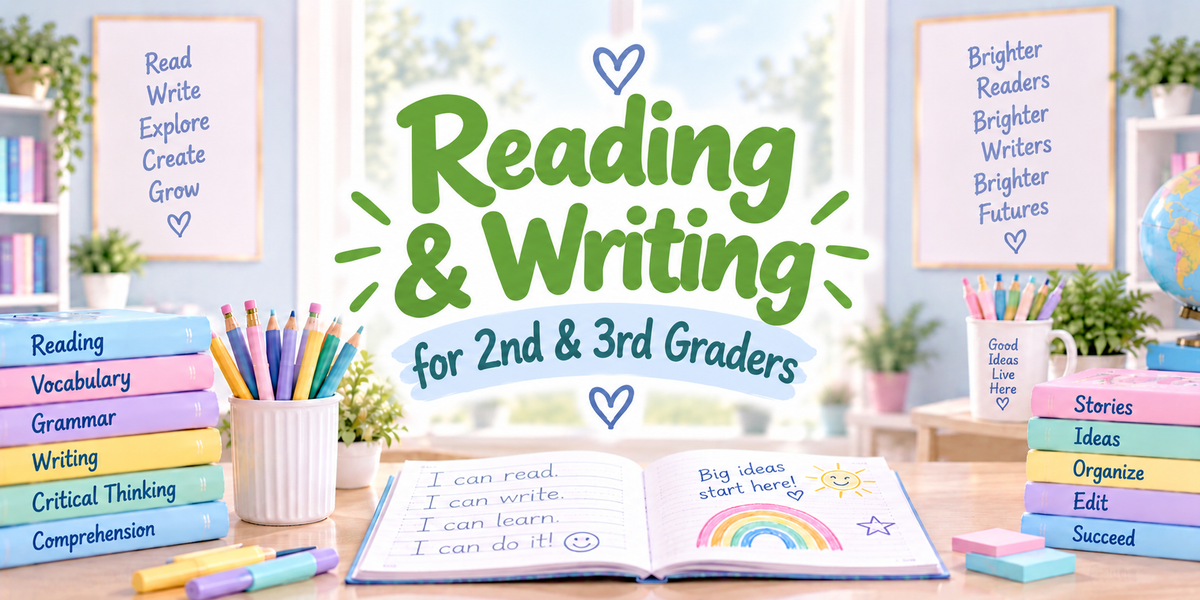 Reading/Writing 2&3 GRADE -MON 10:45-11:30AM