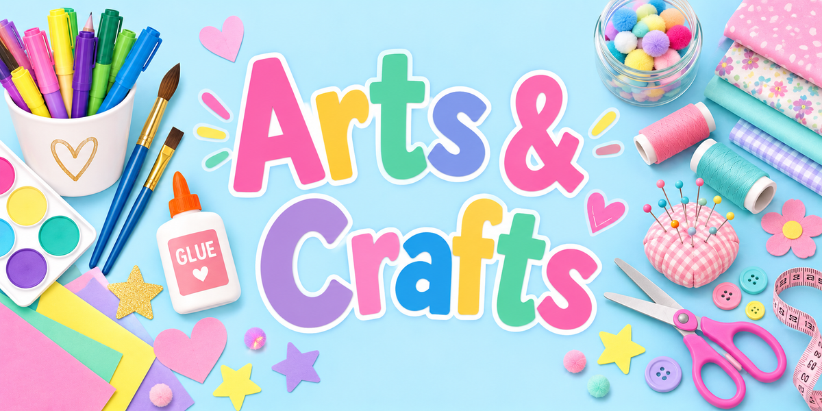 Arts & Crafts (Ages 5-9) Wed 4-5PM