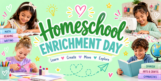 HOMESCHOOL ENRICHMENT DAY 2&3 GRADE -MON 9AM-12:15PM