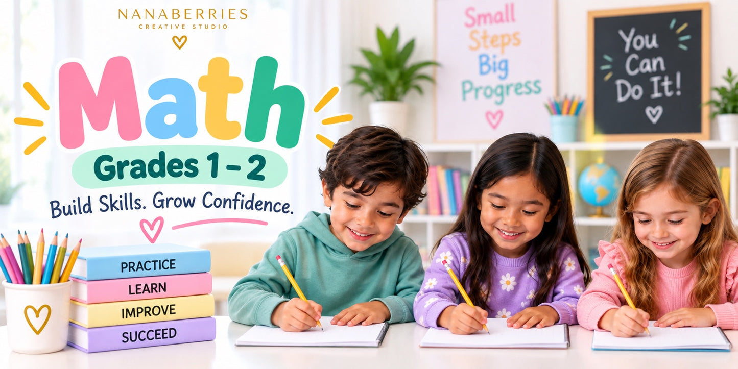 MATH GRADE 1-2 Session 1 SAT 9-9:45AM